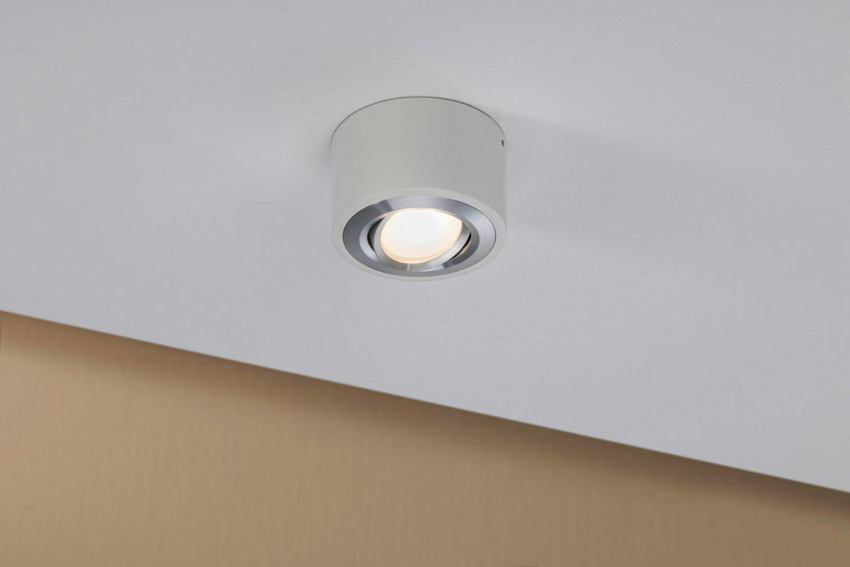 DECKENSTRAHLER 9,7/6 cm   - Alufarben, Basics, Metall (9,7/6cm) - Paulmann