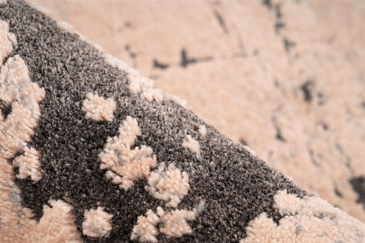 FLACHWEBETEPPICH 80/150 cm Grau, Anthrazit  - Anthrazit/Grau, Design, Textil (80/150cm) - Novel