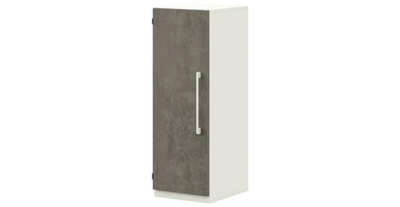 KOMMODE in 40/112,5/41,9 cm - Weiß, Design, Holzwerkstoff/Metall (40/112,5/41,9cm) - Moderano