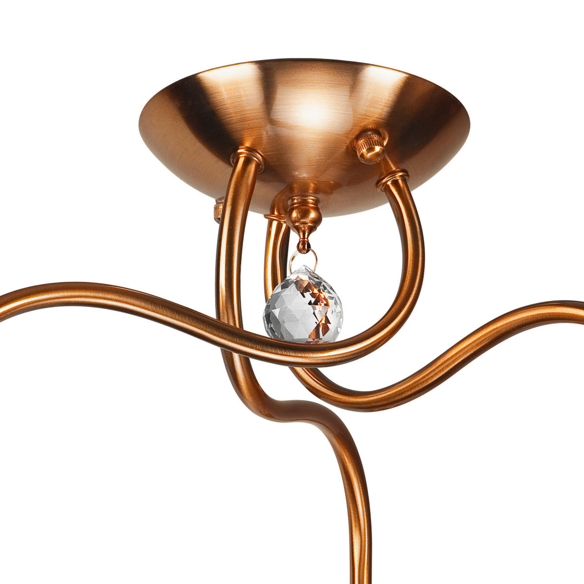 HÄNGELEUCHTE 60/31 cm  - Goldfarben, KONVENTIONELL, Glas/Metall (60/31cm)