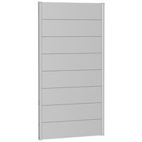 SICHTSCHUTZ - Silberfarben, Basics, Metall (96/182/4,4cm) - Biohort