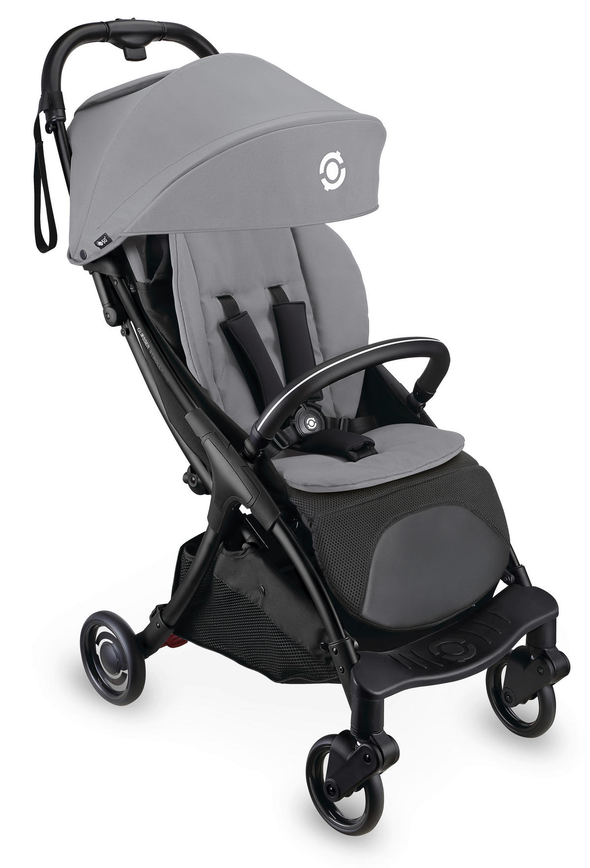 BUGGY STROLL LITE  - Schwarz/Grau, Basics, Textil/Metall (70/46/103cm) - GLOBBER