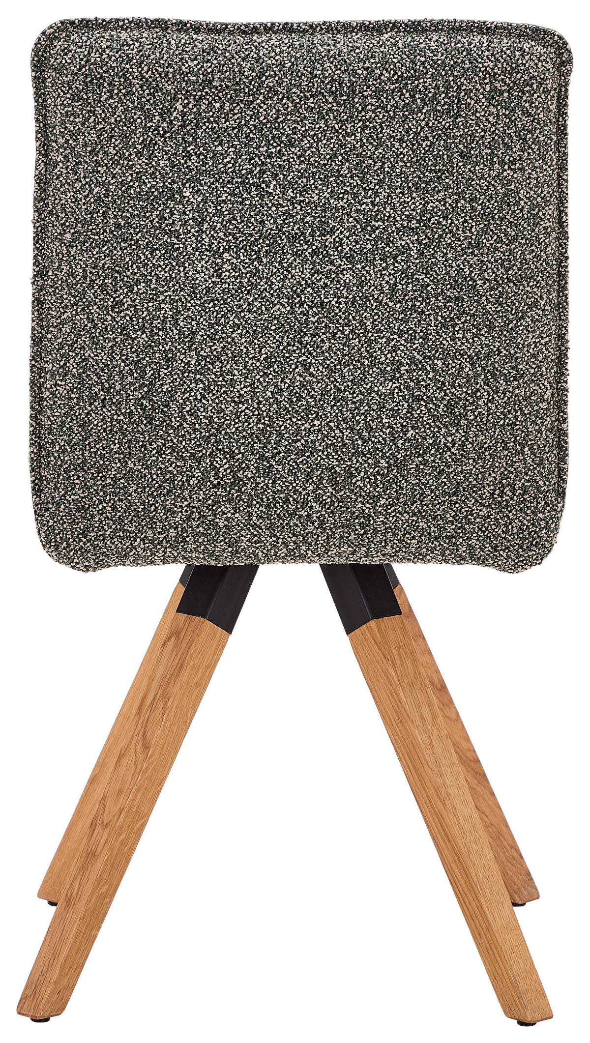 STUHL - Dunkelgrün/Schwarz, KONVENTIONELL, Holz/Textil (47/88/60cm) - Venda