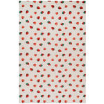 TISCHDECKE STRAWBERRY Textil Multicolor 140/220 cm  - Multicolor, Basics, Textil (140/220cm) - Esposa