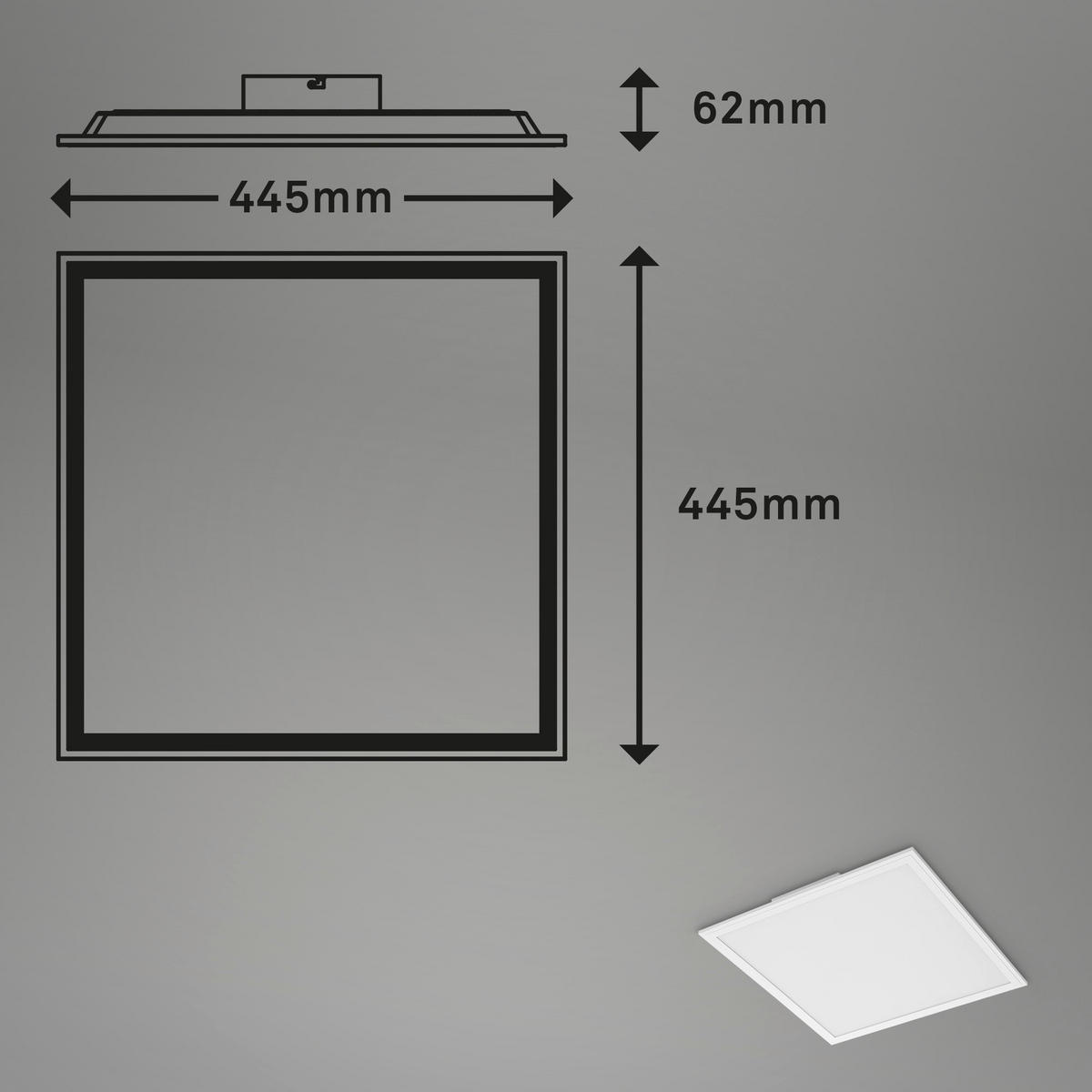 LED PANEL - Trendi (45/45/5cm)