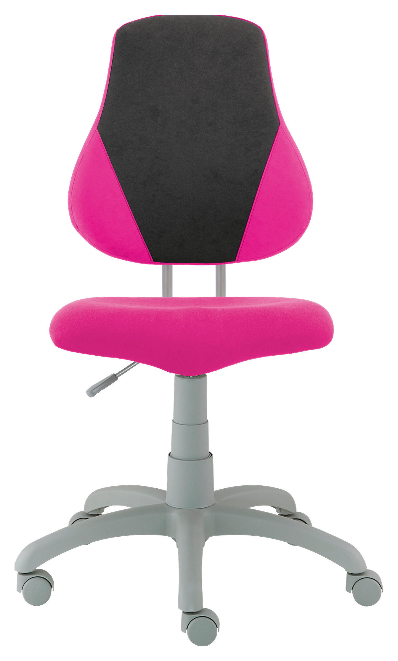 Xora OTOČNÁ ŽIDLE PRO MLADÉ, černá, pink