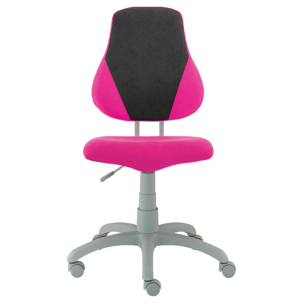 Xora OTOČNÁ ŽIDLE PRO MLÁDEŽ, černá, pink