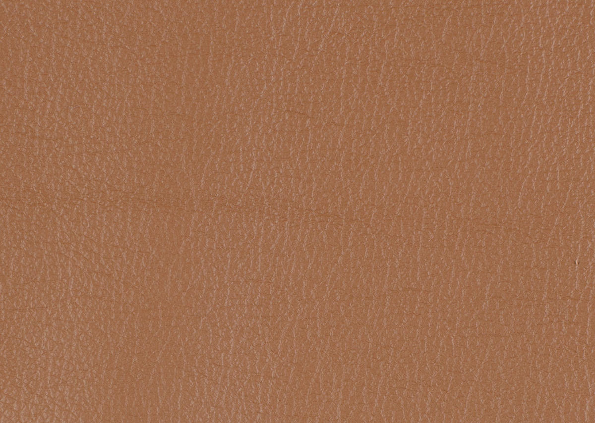 ECKSOFA  in Echtleder Cognac  235/248 cm  - Cognac/Alufarben, Design, Leder/Metall (235/248cm) - Beldomo Premium