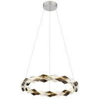 LED-HÄNGLAMPA 55/130 cm  - klar, Design, metall/plast (55/130cm) - Globo