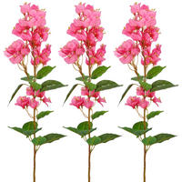 KUNSTBLUME Bougainvillea  - Hellbraun/Pink, Basics, Kunststoff (60cm)