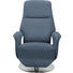 RELAXSESSEL Relaxfunktion - Blau/Chromfarben, Design, Textil/Metall (68/109/78cm) - Welnova RELAXSESSEL Relaxfunktion - Blau/Chromfarben, Design, Textil/Metall (68/109/78cm) - Welnova