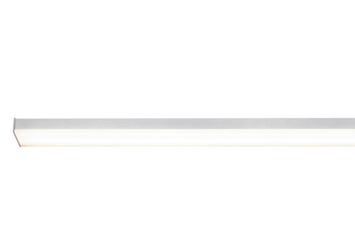 ZÁVĚSNÉ LED SVÍTIDLO, 115/13/200 cm  - barvy hliníku, Basics, kov/plast (115/13/200cm) - Novel