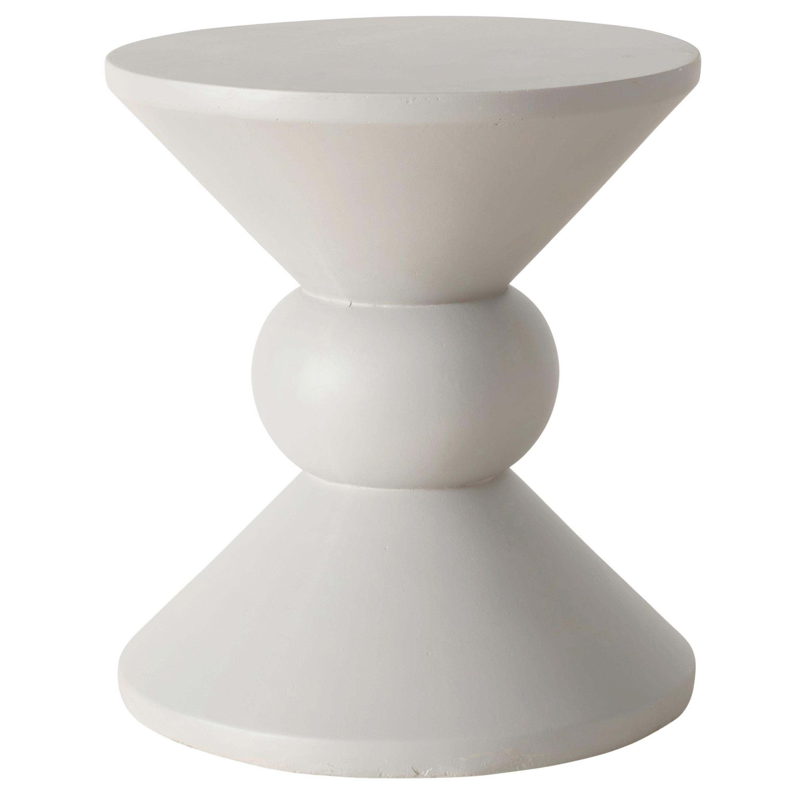 BEISTELLTISCH Beige rund  - Beige, Basics, Keramik (35/40cm) - Boltze Home