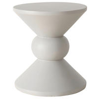 BEISTELLTISCH Beige rund  - Beige, Basics, Keramik (35/40cm) - Boltze Home