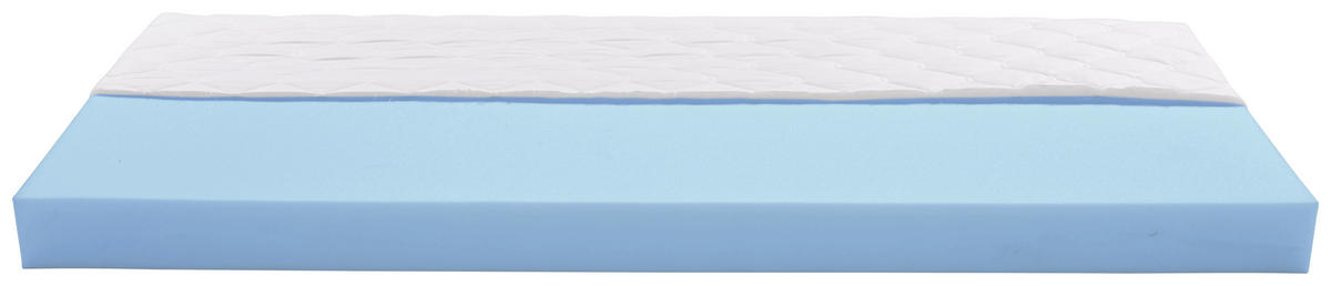 MATRACE Z PUR PĚNY, 90/200 cm - bílá, Moderní, textil (90/200cm) - Livetastic