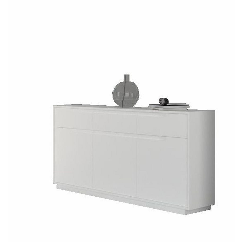 Thumbnail - Carryhome Sideboard, Weiß, Holzwerkstoff, 3 Fächer, 3 Schubladen, 169x86x38 cm, Beimöbel erhältlich, stehend, Schlafzimm...