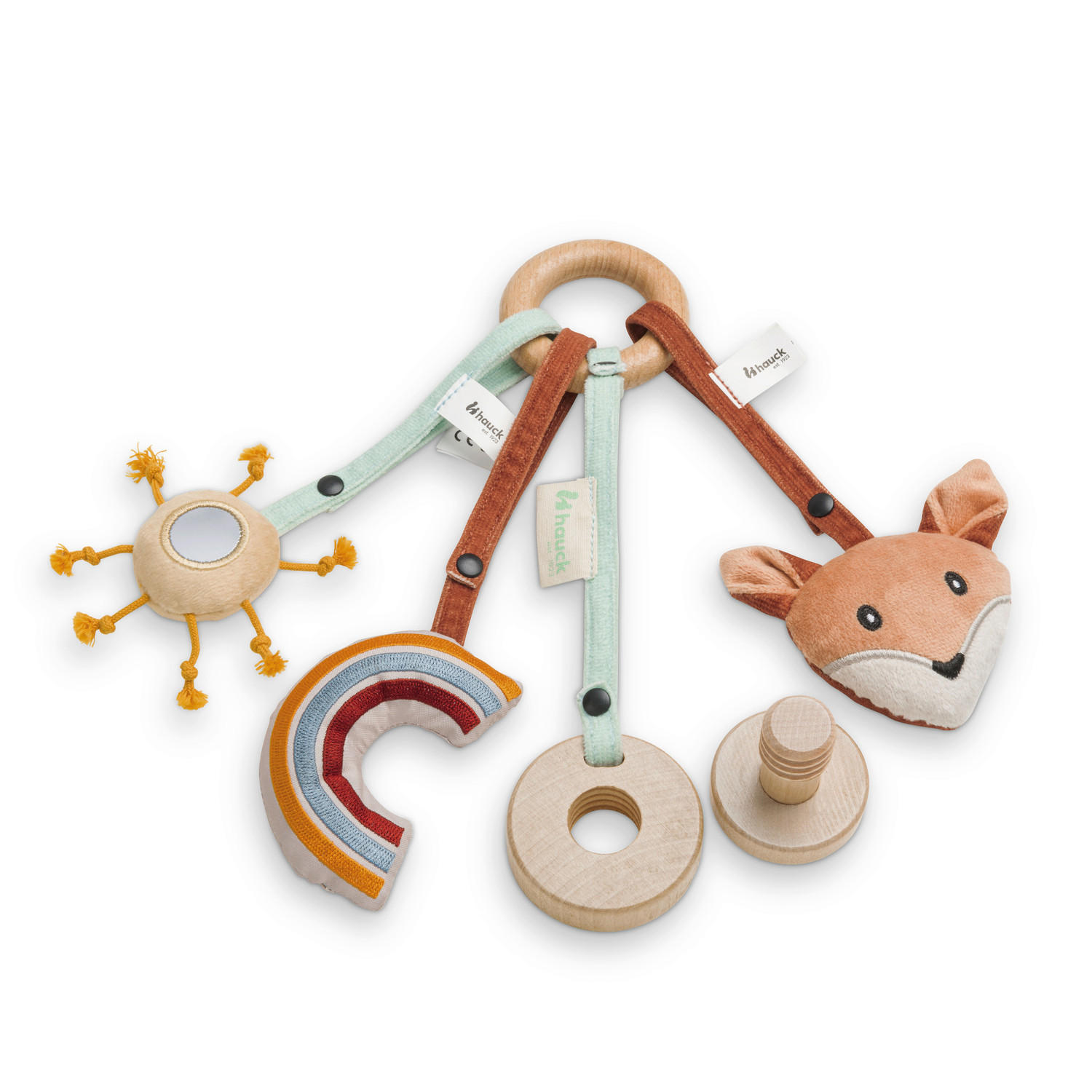 GREIFLING  - Basics, Holz/Textil (16/3/24cm) - Hauck