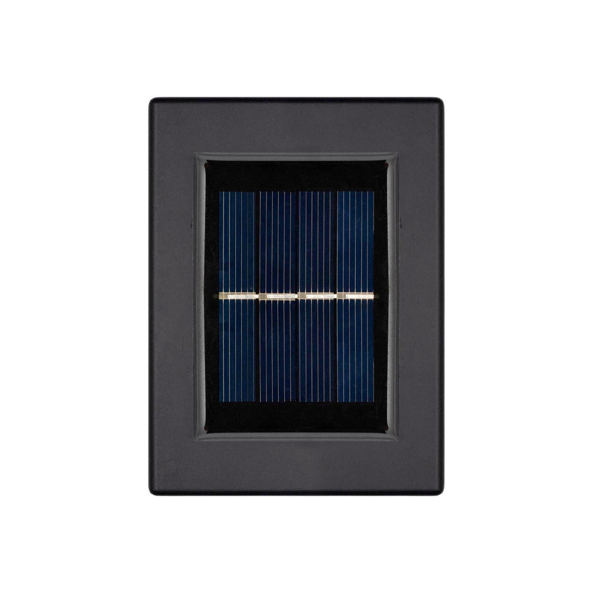 SZOLÁRLÁMPA SZETT 2 részes  - fekete, Basics, fém (7/10/10cm)