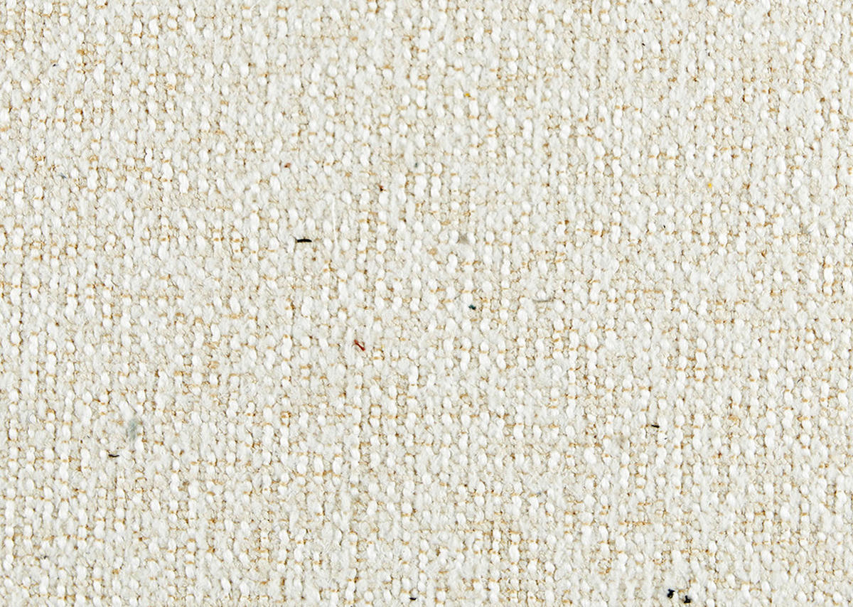 ECKSOFA Creme Webstoff  - Creme/Schwarz, Design, Holz/Textil (183/284cm) - Welnova