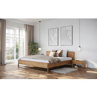 BETT 140/200 cm  in Eichefarben  - Eichefarben, MODERN, Holz (140/200cm) - Linea Natura