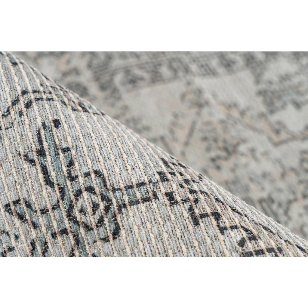 Thumbnail - Xxxl Vintage-Teppich Percy 300, Grün, Taupe, Textil, Vintage, rechteckig, 160x230 cm, für Fußbodenheizung geeignet, Tepp...