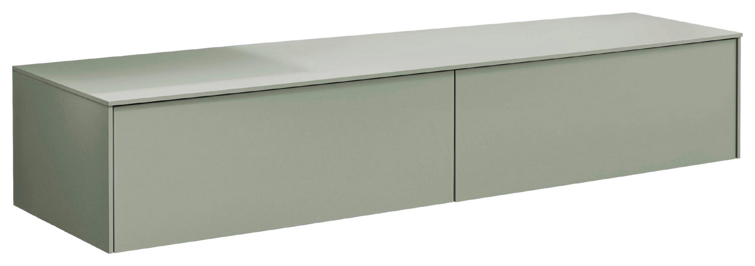 UNTERSCHRANK 162/30/48,3 cm   - Olivgrün, MODERN, Holzwerkstoff (162/30/48,3cm) - Celina Home