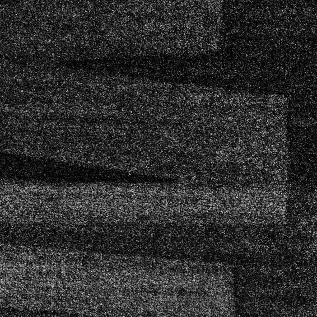 LÄUFER 80/450 cm Via Veneto  - Schwarz, Design, Kunststoff/Textil (80/450cm) - Floordirekt
