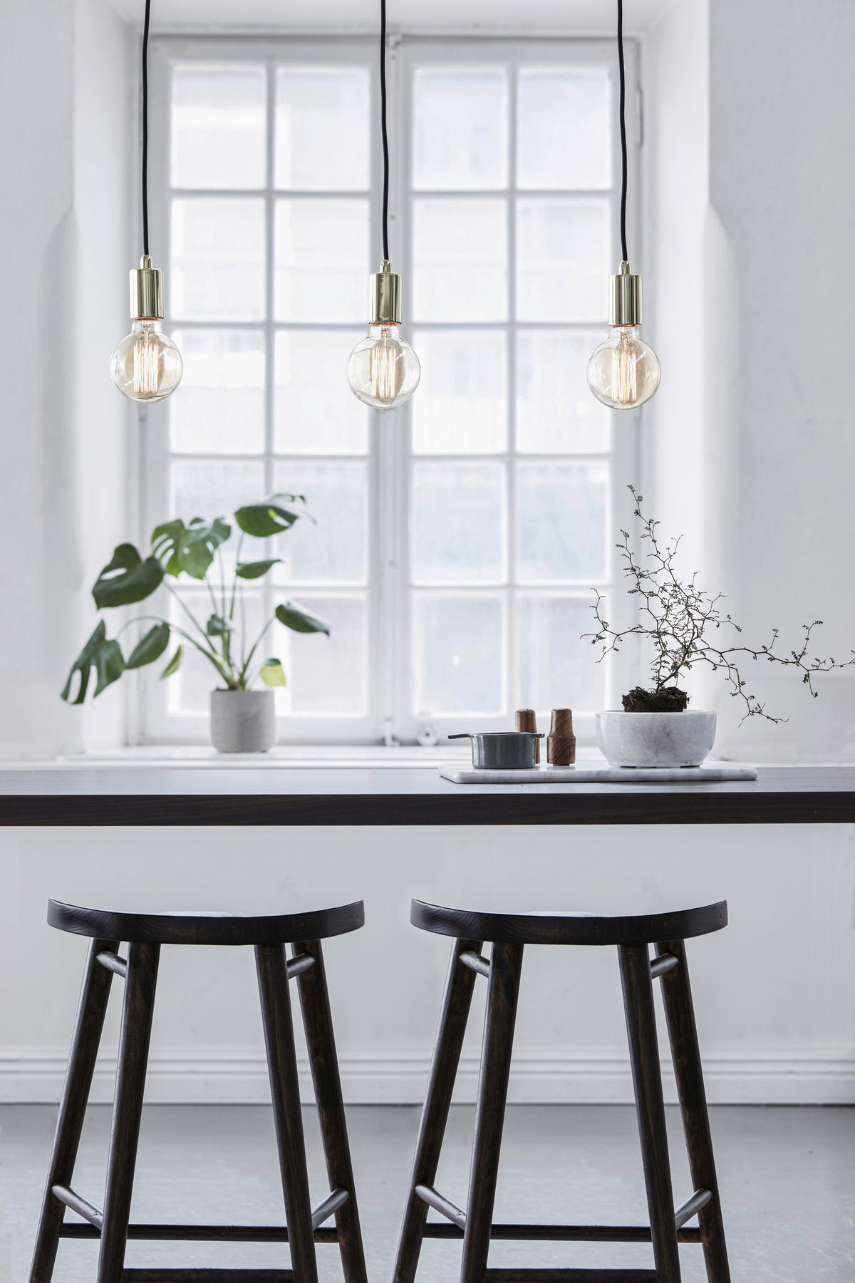 HÄNGELEUCHTE 4,5/160 cm  - Messingfarben, Basics, Metall (4,5/160cm) - Markslöjd