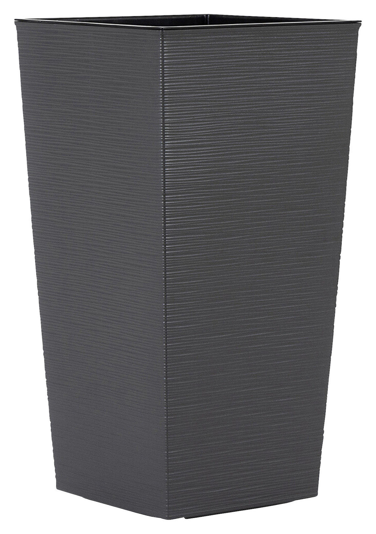 PFLANZENTOPF  - Anthrazit, Basics, Kunststoff (40/75/40cm) - Siena Garden