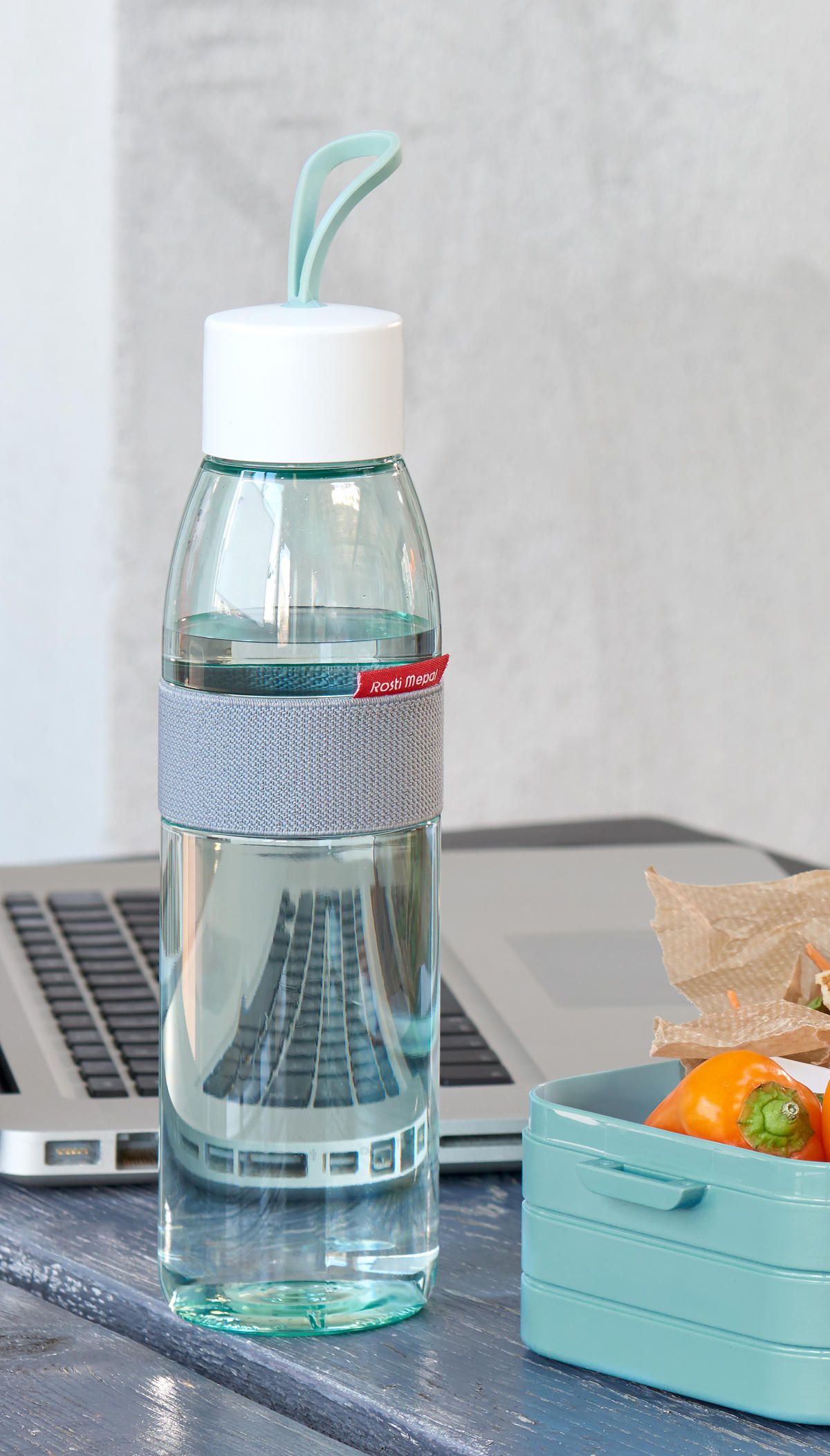 TRINKFLASCHE  - Pastellgrün, Basics, Kunststoff (6,8/29,8cm) - Mepal