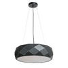 HÄNGELEUCHTE Reus 47/180 cm   - Schwarz, Design, Metall (47/180cm)