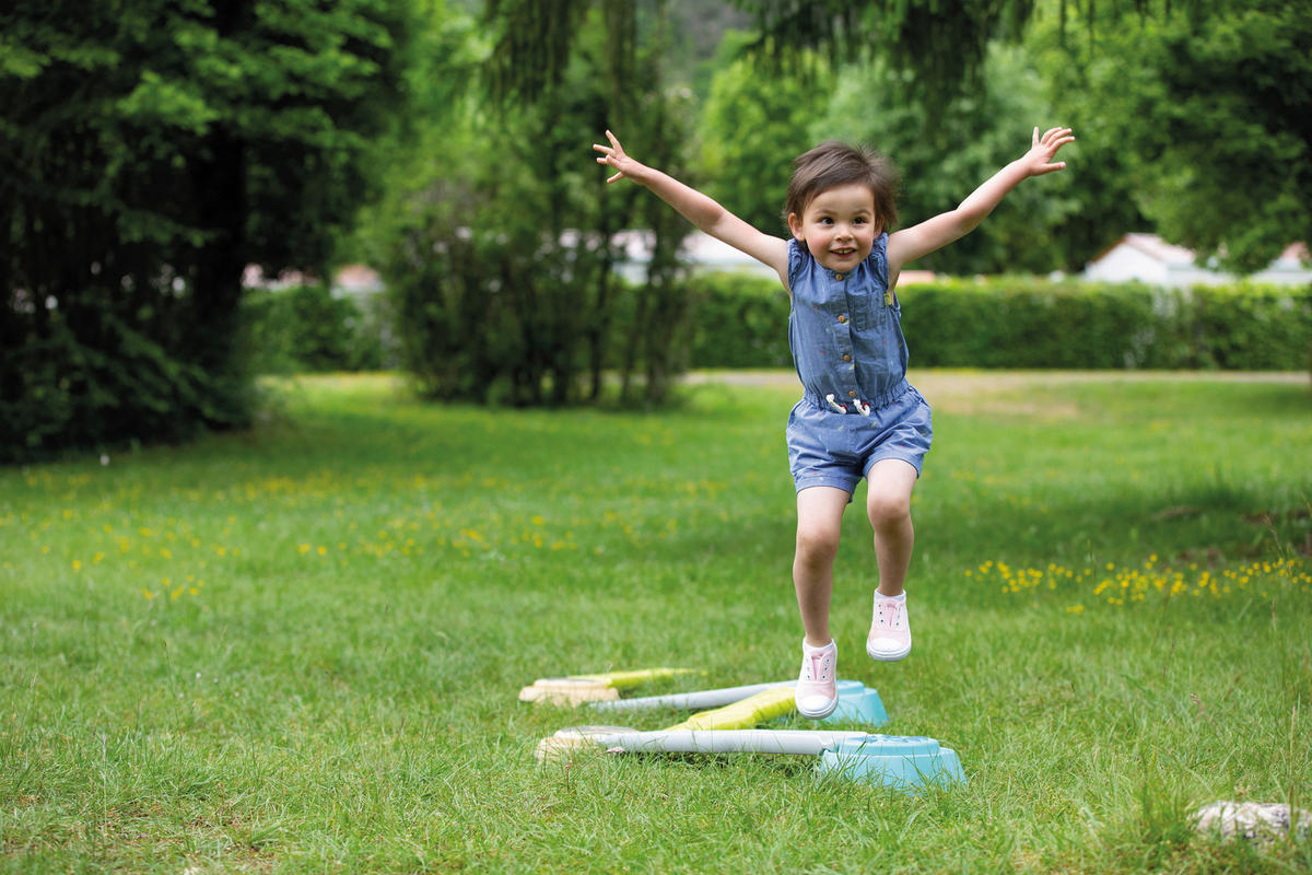 BALANCIERPARCOURS  - Multicolor, Basics, Kunststoff (72/41/16cm) - Simba