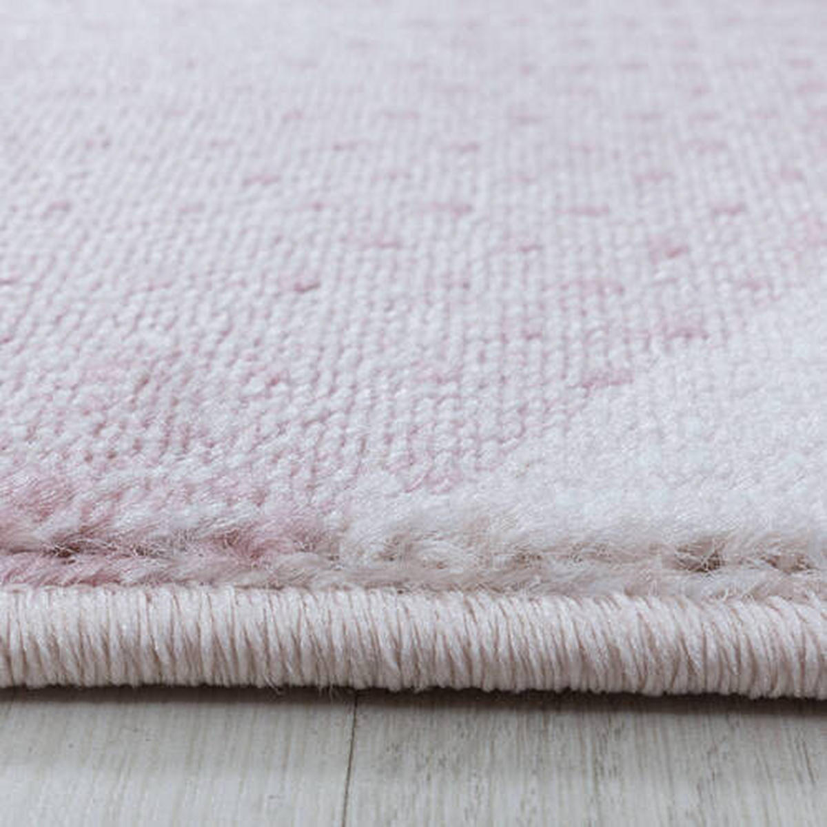 VÄVD MATTA 80/150 cm Costa 3523 Pink  - pink, Design, textil (80/150cm)