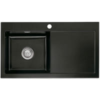 SPÜLE Mera 90 / 50750187  - Schwarz, Basics, Keramik (90/20/51cm) - Systemceram