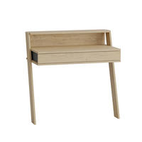 SCHREIBTISCH  in Anthrazit, Eichefarben  - Eichefarben/Anthrazit, Design, Holzwerkstoff (94/91/50cm) - Livetastic
