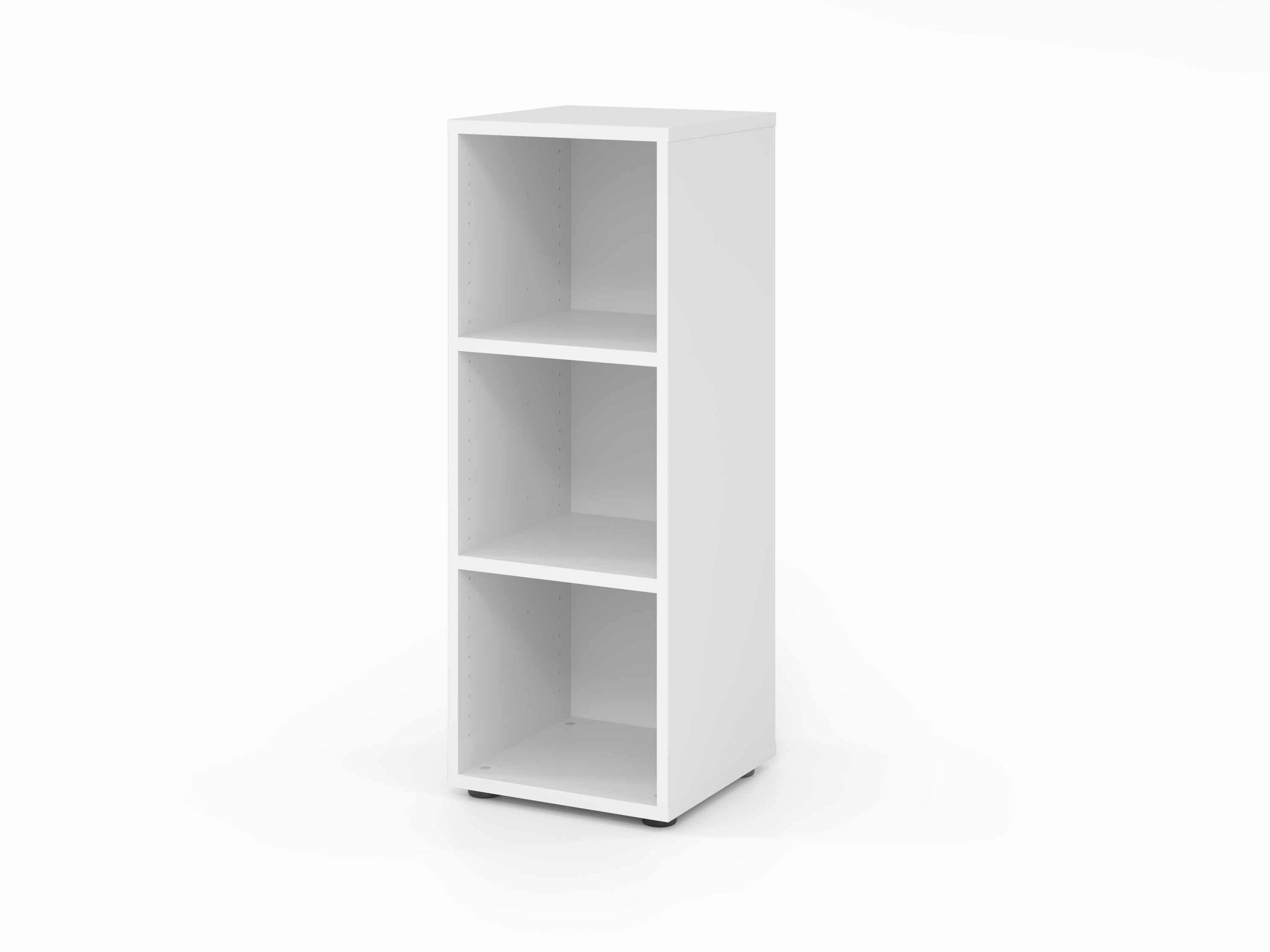 AKTENREGAL Weiß  - Weiß, Basics, Holzwerkstoff (40/110/40cm) - Venda