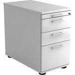 ANSTELLCONTAINER 42,8/72-76/80 cm  - Alufarben/Schwarz, KONVENTIONELL, Holzwerkstoff/Kunststoff (42,8/72-76/80cm) - Venda