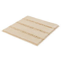 FÜRDŐSZOBASZŐNYEG  60/60 cm  bézs   - bézs, Konventionell, textil (60/60cm) - Kleine Wolke