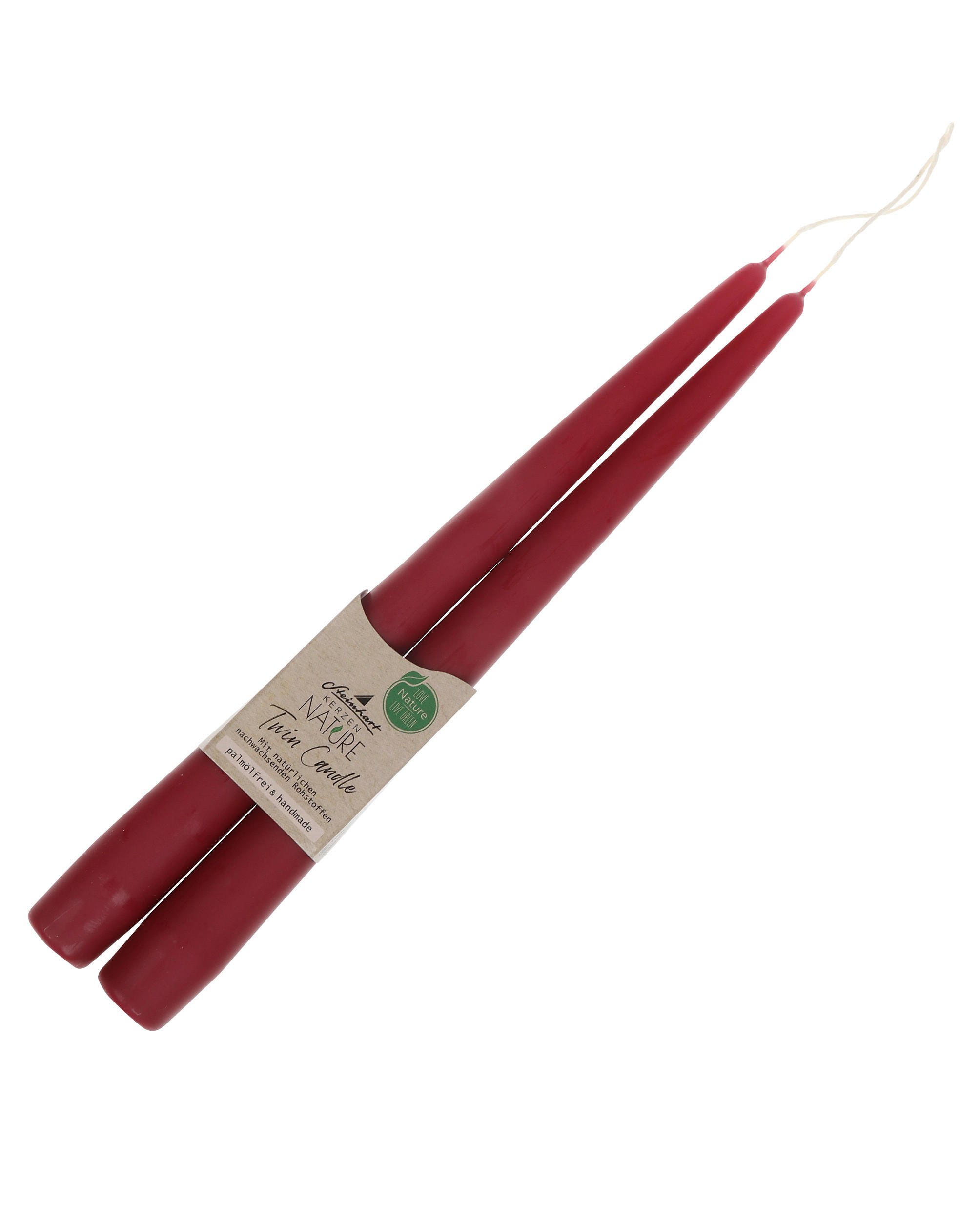  STABKERZE  - Basics, Naturmaterialien (2,2/24,5cm)