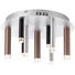 LED-DECKENLEUCHTE - Alufarben/Braun, KONVENTIONELL, Kunststoff/Metall (40/21,5cm) LED-DECKENLEUCHTE - Alufarben/Braun, KONVENTIONELL, Kunststoff/Metall (40/21,5cm)