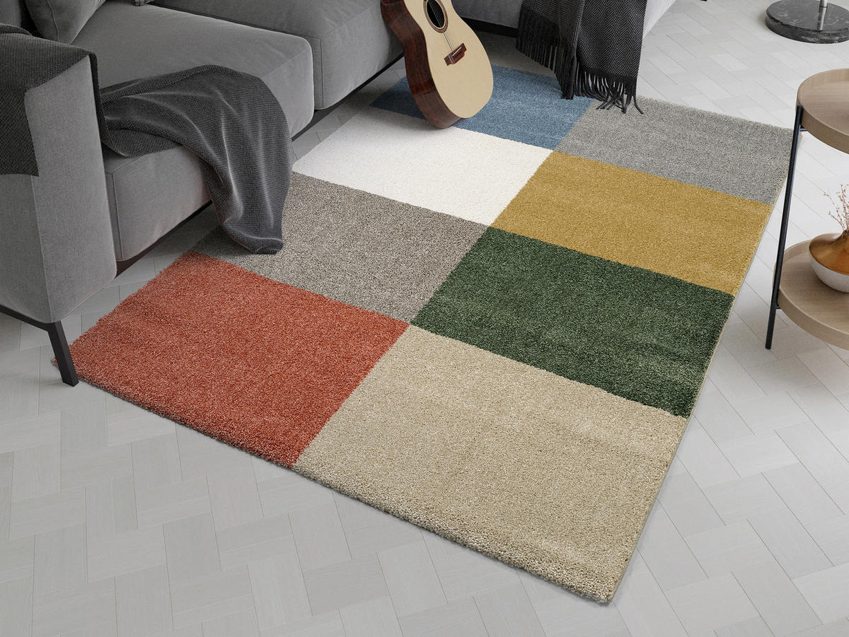 WEBTEPPICH 140/200 cm Amiata Multicolor  - Multicolor, Design, Textil (140/200cm) - Novel