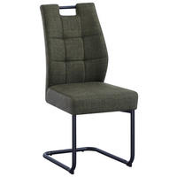 HOUPACÍ ŽIDLE, černá, tmavě zelená - černá/tmavě zelená, Moderní, kov/textil (45/97/59cm) - Cantus