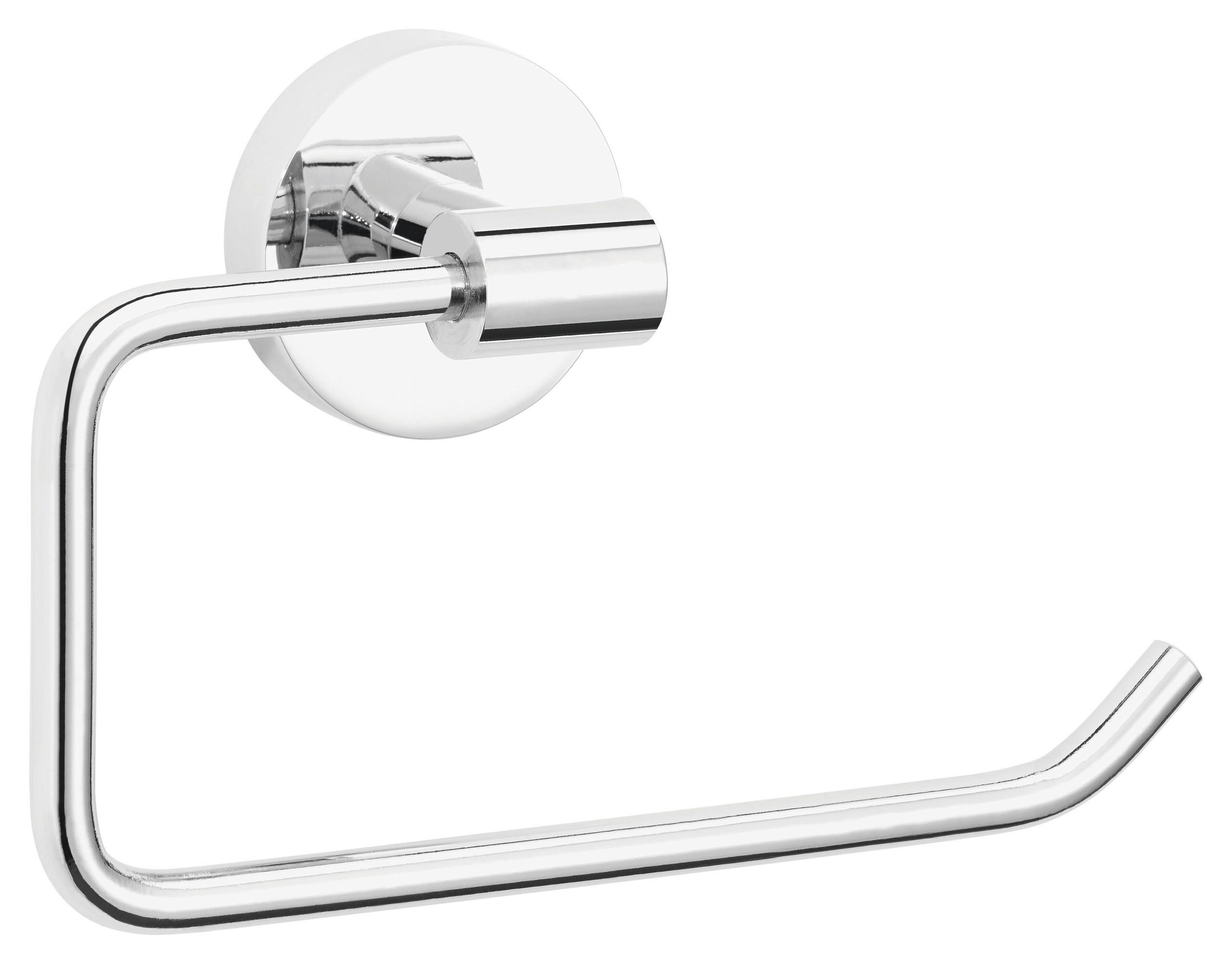 TOILETTENPAPIERHALTER - Chromfarben, Basics, Metall (14/11/5cm) - Tesa