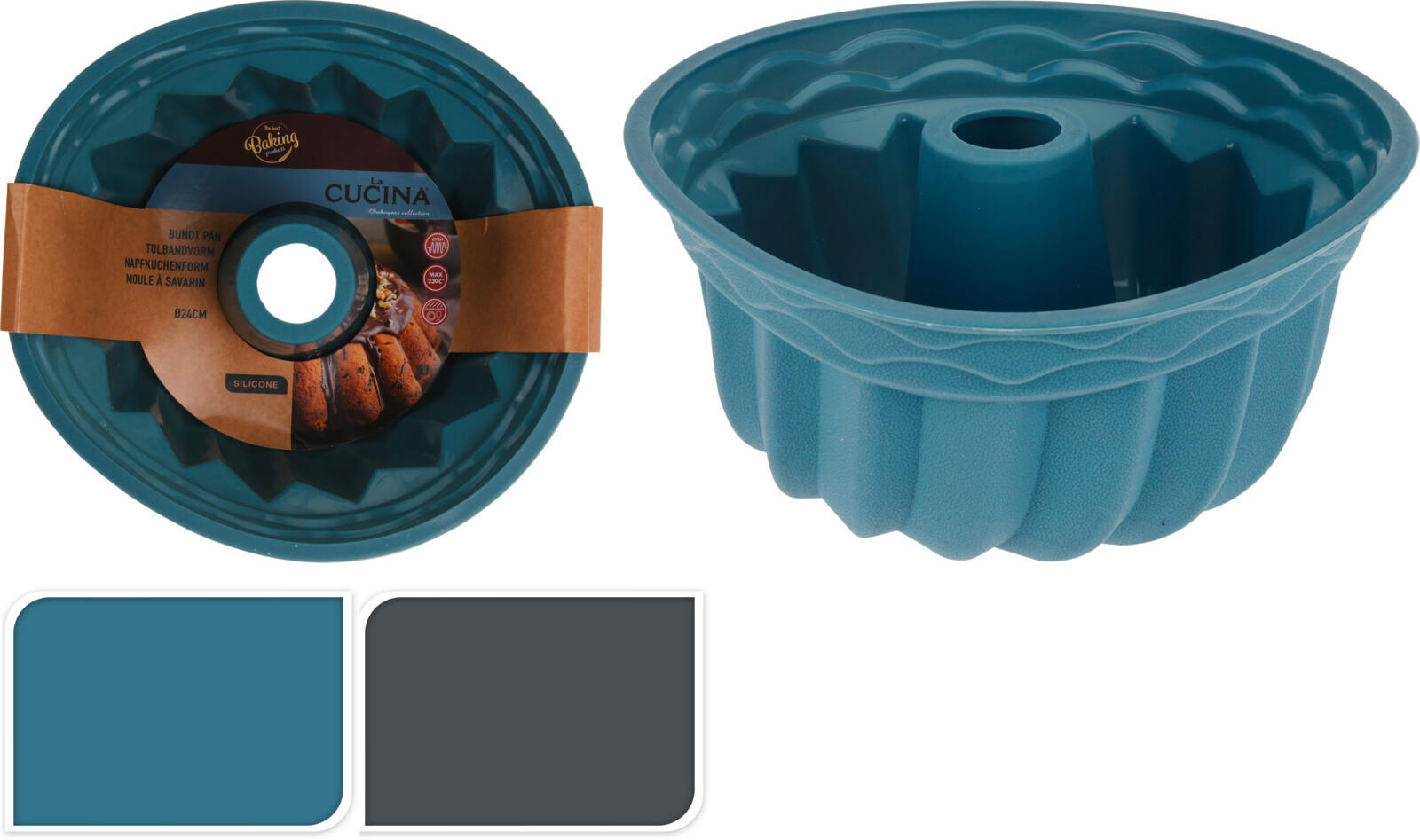FORMĂ DE COPT - Basics, plastic (24/24/11cm)