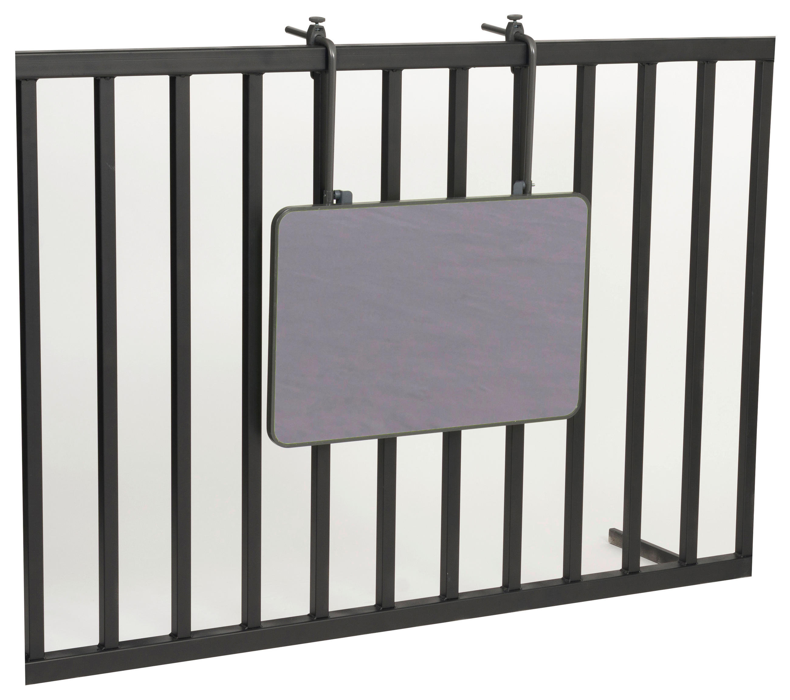 BALKONHÄNGETISCH  - Anthrazit, Basics, Metall (60/5/40cm) - Gardenson