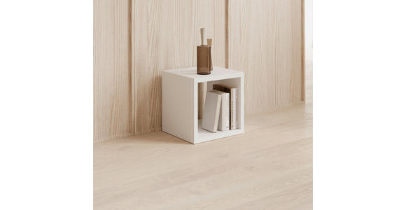 RAUMTEILER in Holzwerkstoff - Weiß, Design, Holzwerkstoff (41/38/41cm) - Carryhome