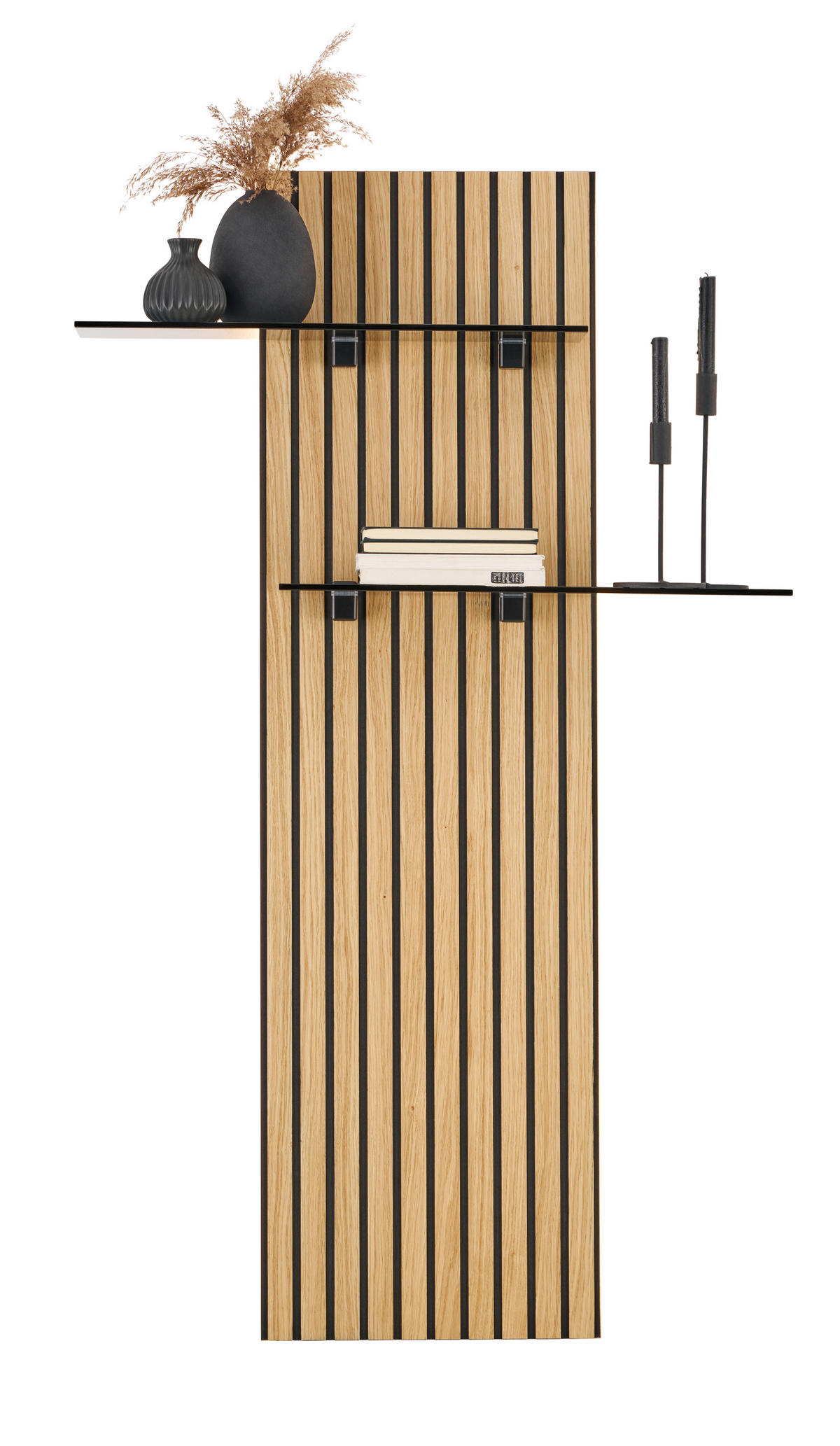 NÁSTĚNNÝ PANEL, barvy dubu - barvy dubu, Design, dřevo/kompozitní dřevo (40/160/28cm) - Dieter Knoll