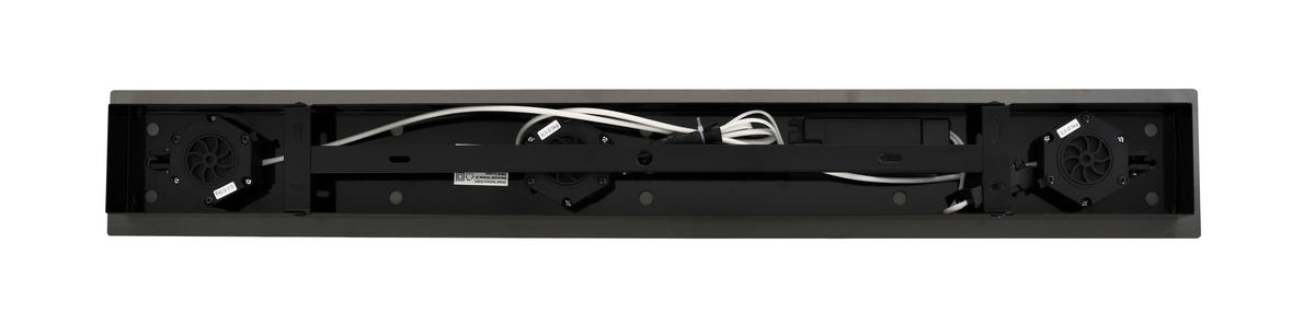 LED-HÄNGELEUCHTE Gubbio 94/150/22 cm  - Schwarzchrom, Design, Metall (94/150/22cm)