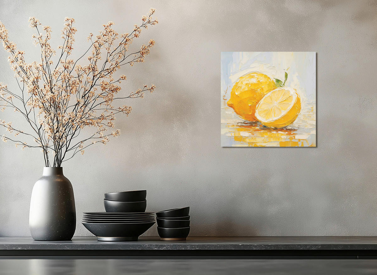 KEILRAHMENBILD Essen & Trinken 30/30 cm  - Multicolor, Basics, Holz/Papier (30/30cm)