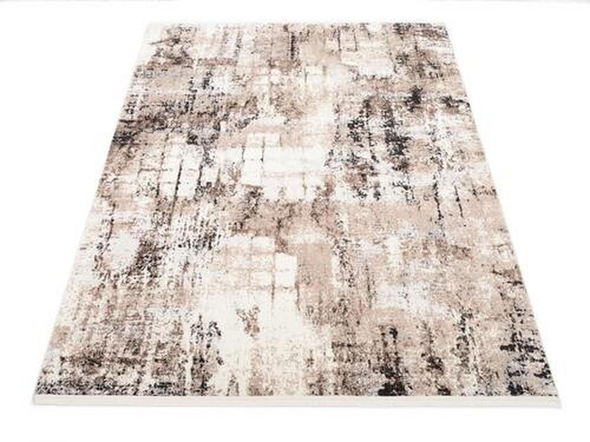 WEBTEPPICH 133/190 cm Antibes Braun, Beige  - Beige/Braun, Design, Textil (133/190cm) - Novel